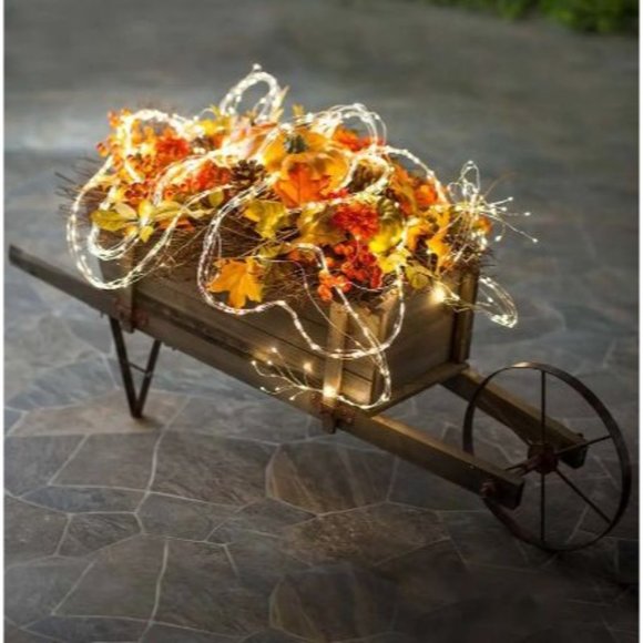 Fairy Lights LED Decorations Warm White Light Micro Electric Plug 16 String 3ft - Picture 7 of 7